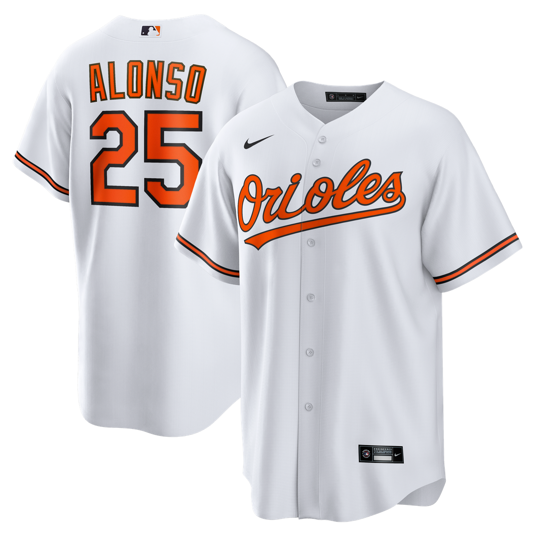 Baltimore Orioles Pete Alonso Home Replica Jersey - White