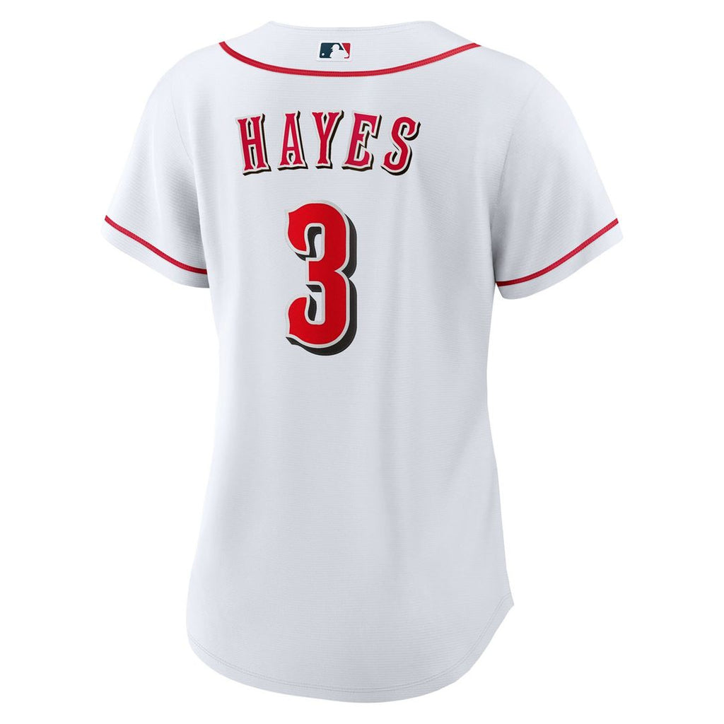 Cincinnati Reds Ke'Bryan Hayes Women's Home Replica Jersey - White