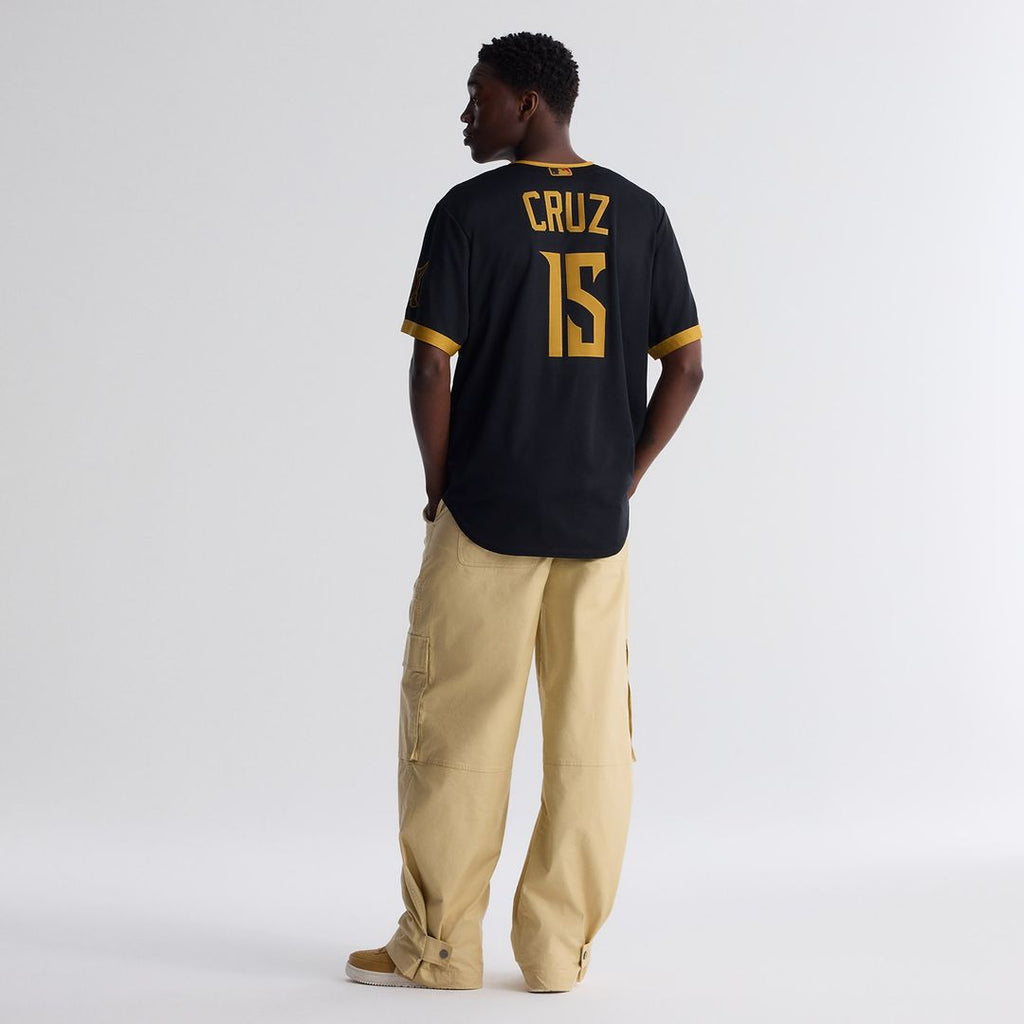 Pittsburgh Pirates Oneil Cruz 2026 City Connect Stadium Jersey - Black