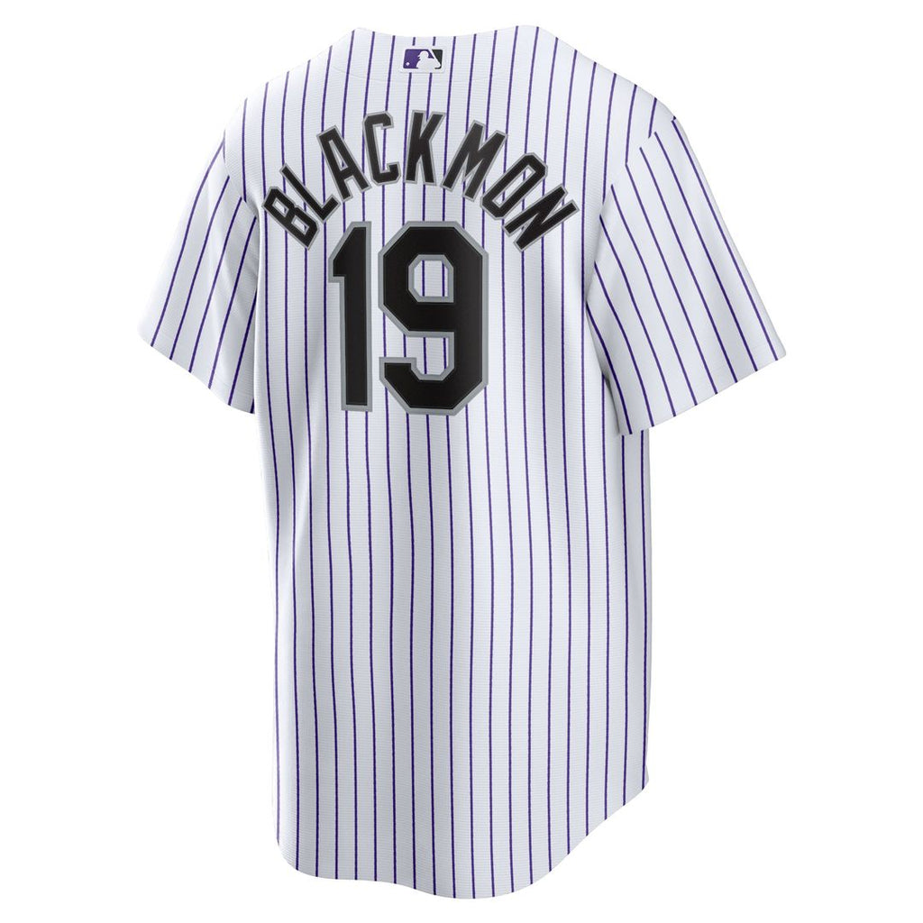 Colorado Rockies Charlie Blackmon Home Replica Player Name Jersey - White
