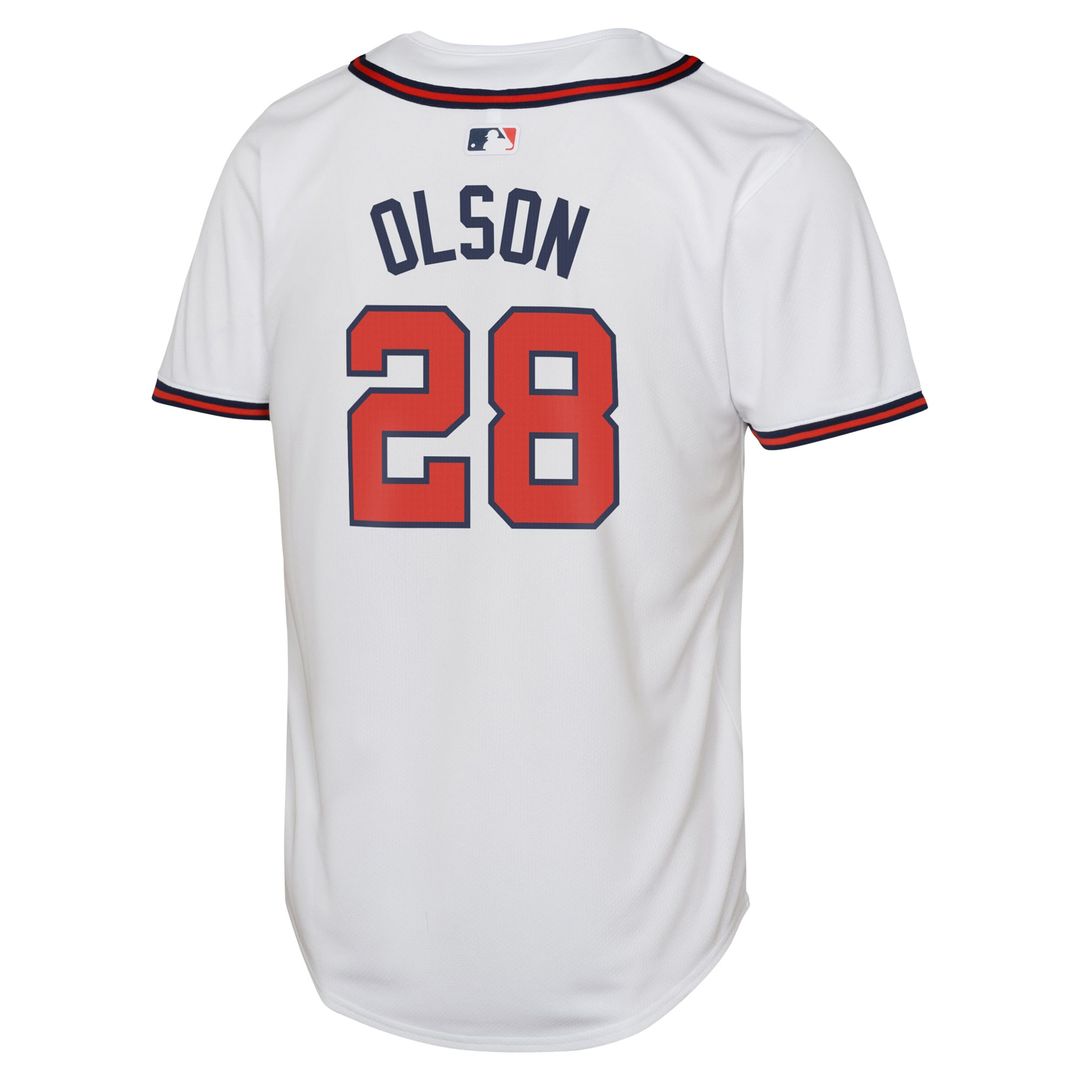 Atlanta Braves Matt Olson Youth Home Limited Jersey - White