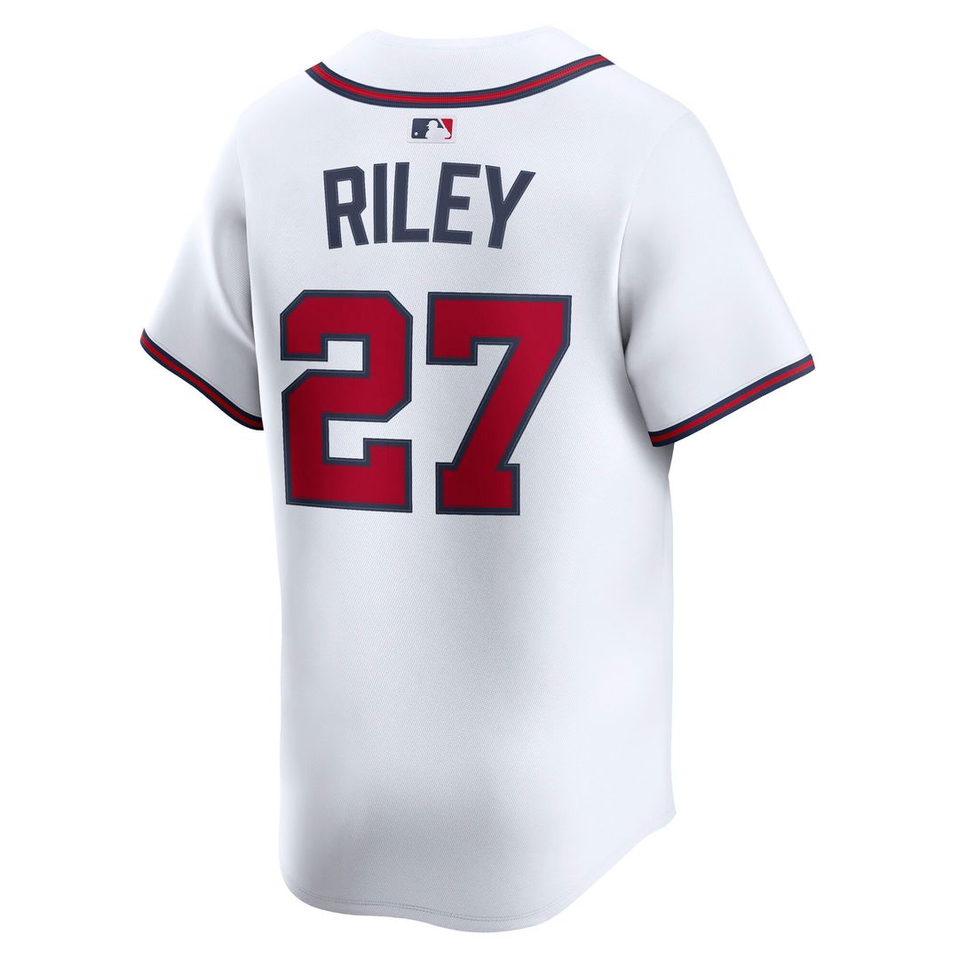 Atlanta Braves Austin Riley Home Limited Jersey - White