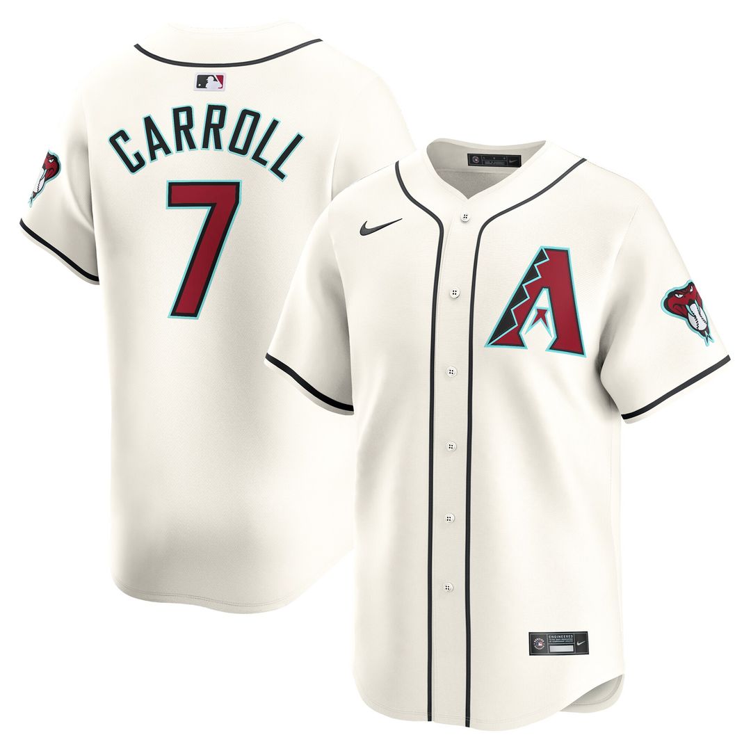 Arizona Diamondbacks Corbin Carroll Youth Home Limited Jersey - White