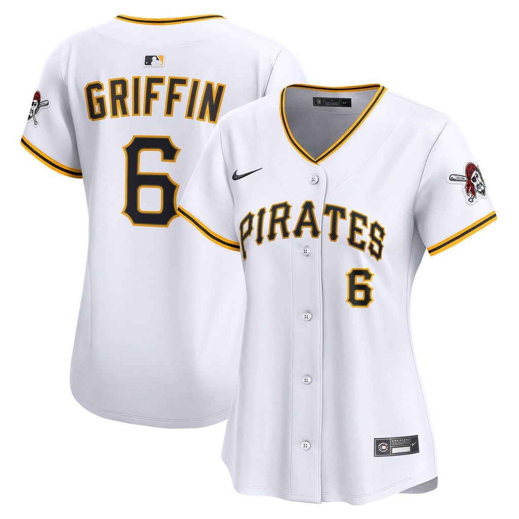 Pittsburgh Pirates Konnor Griffin Women's Home Limited Jersey - White