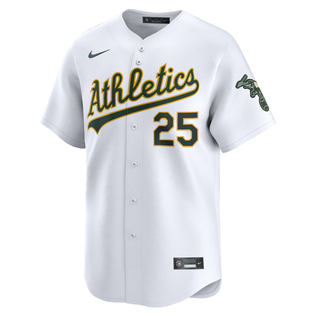 Athletics Brent Rooker Home Limited Jersey - White