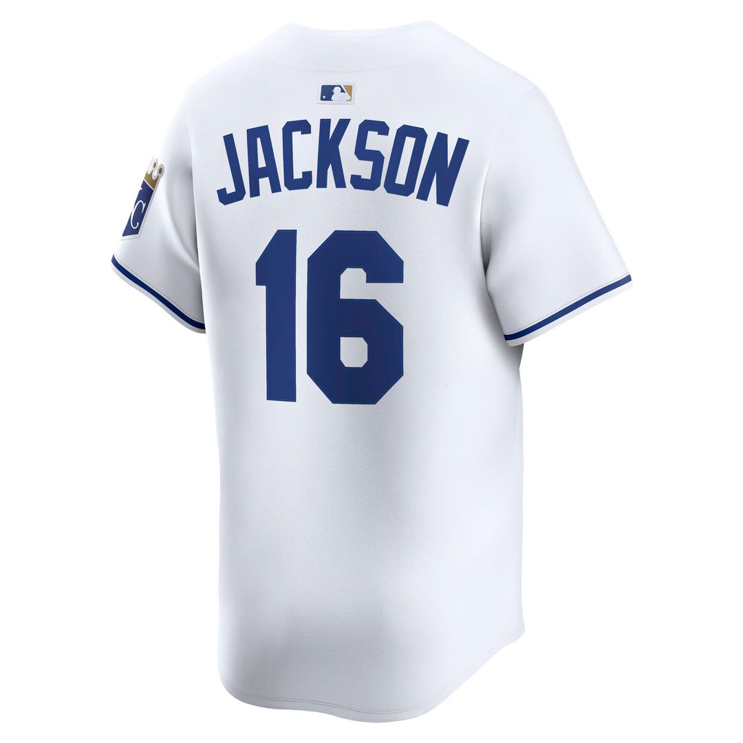 Kansas City Royals Bo Jackson Home Limited Jersey - White