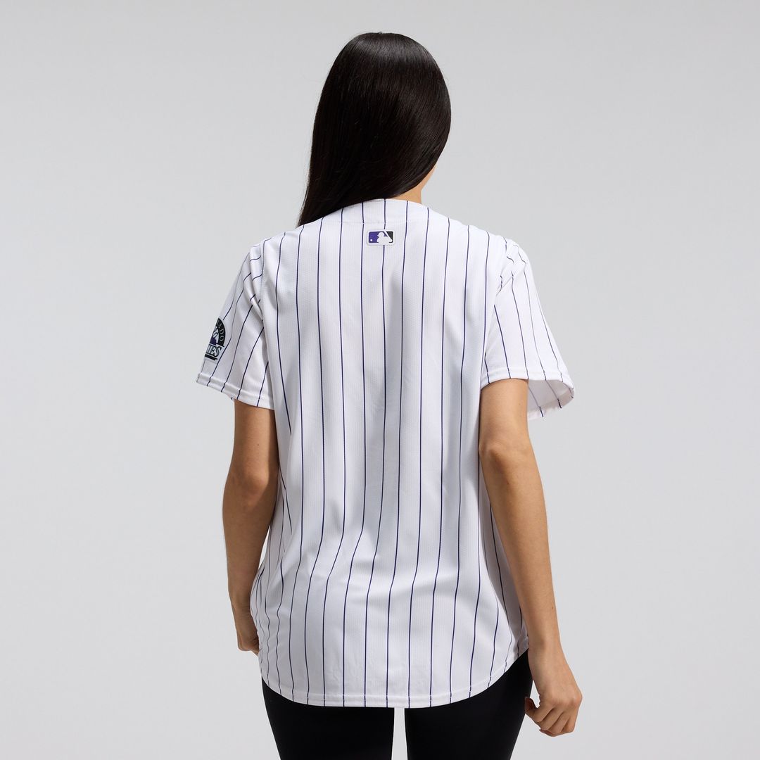 Colorado Rockies Women's Home Limited Jersey - White