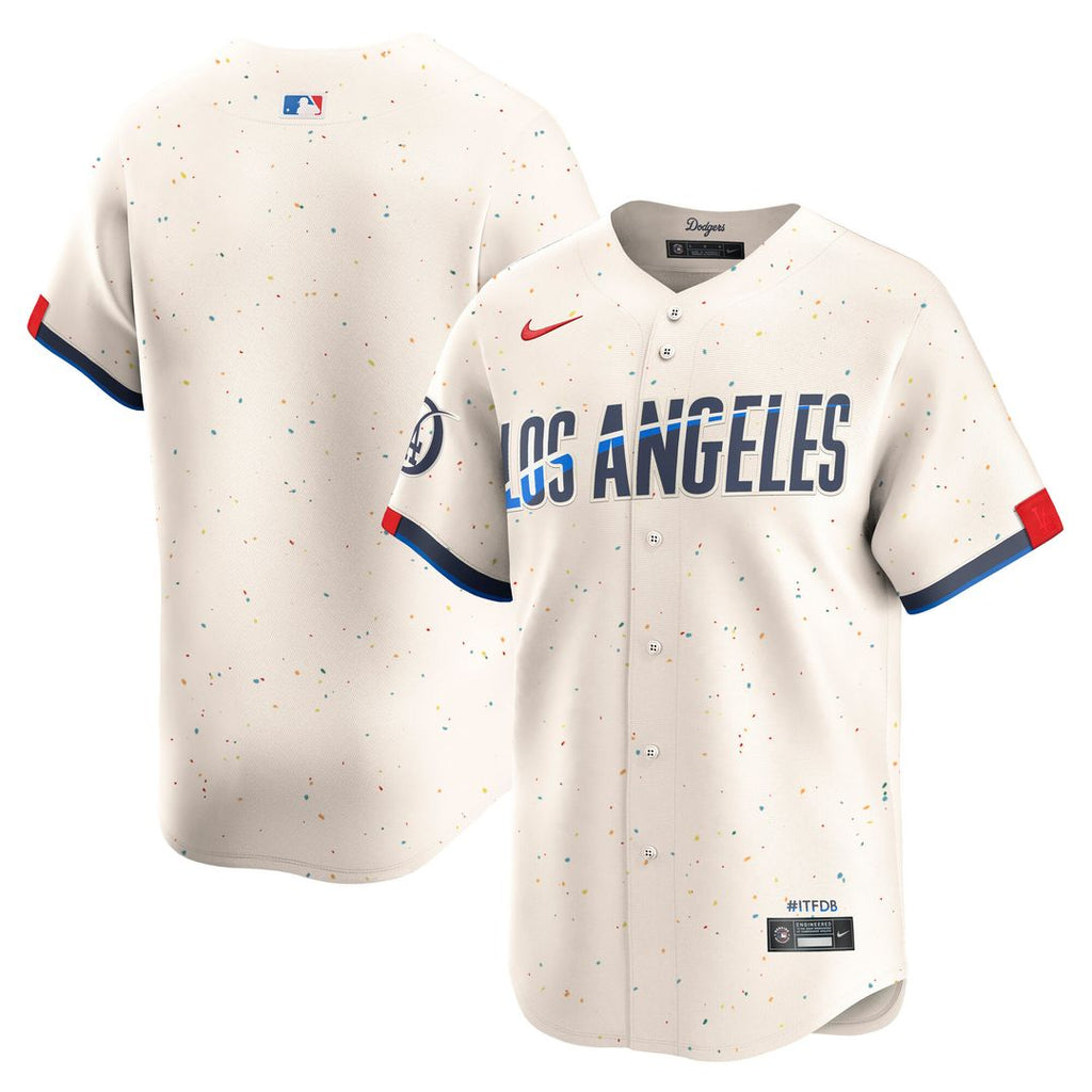 Los Angeles Dodgers City Connect Limited Jersey - Cream