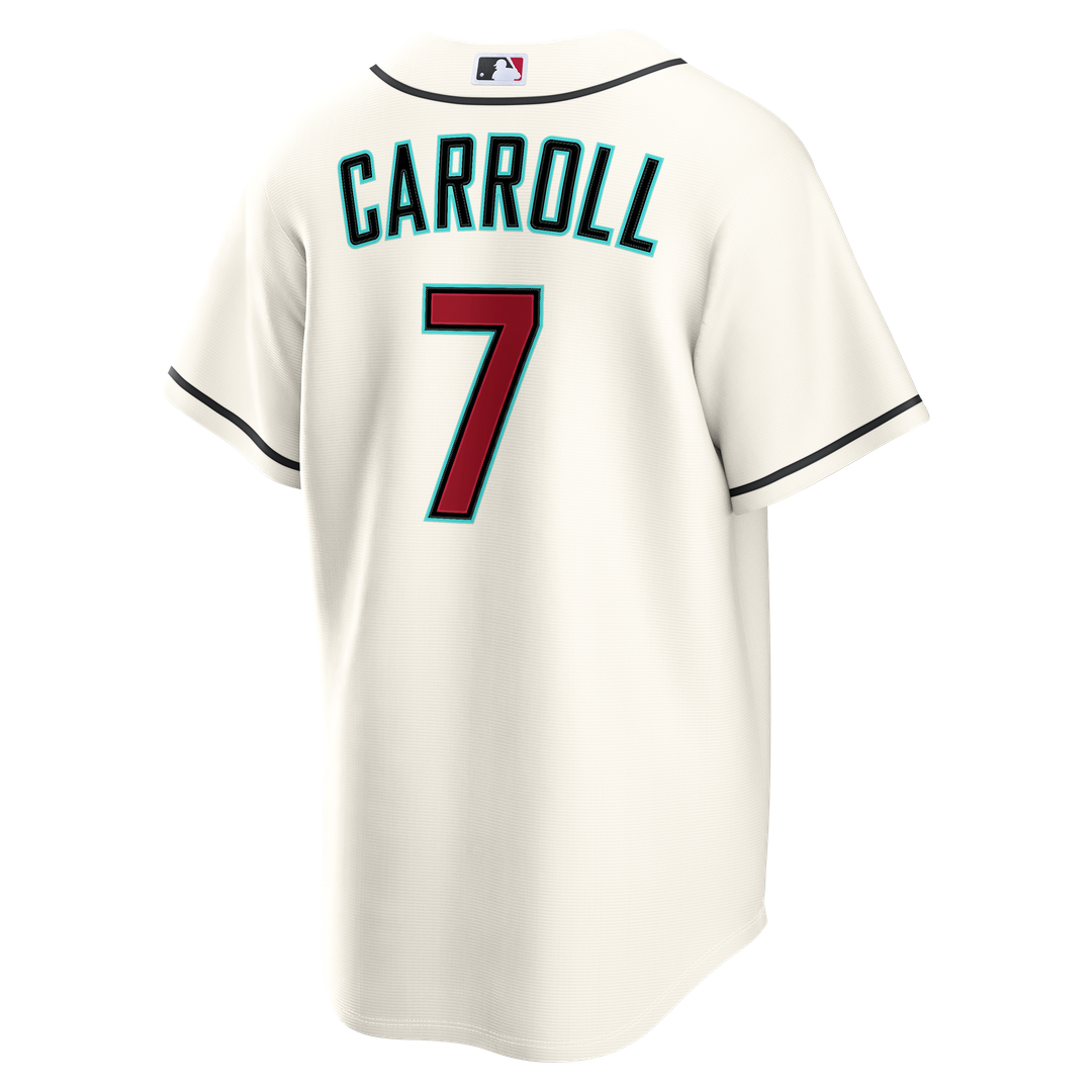 Arizona Diamondbacks Corbin Carroll Home Replica Jersey - Cream