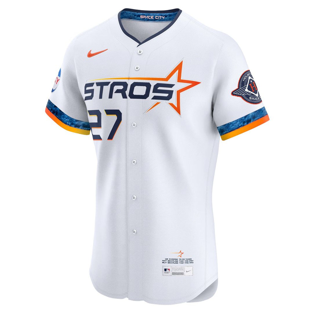 Houston Astros Jose Altuve 2025 City Connect Elite Jersey - White