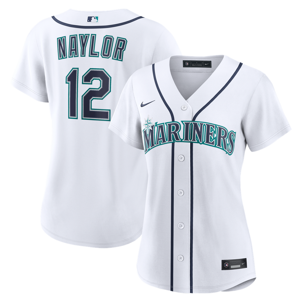 Seattle Mariners Josh Naylor Women's Home Replica Jersey - White