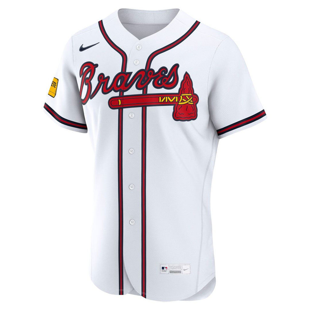 Atlanta Braves Home Authentic Jersey - White