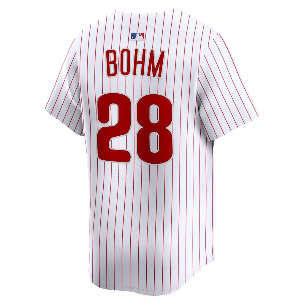 Philadelphia Phillies Alec Bohm Home Limited Jersey - White