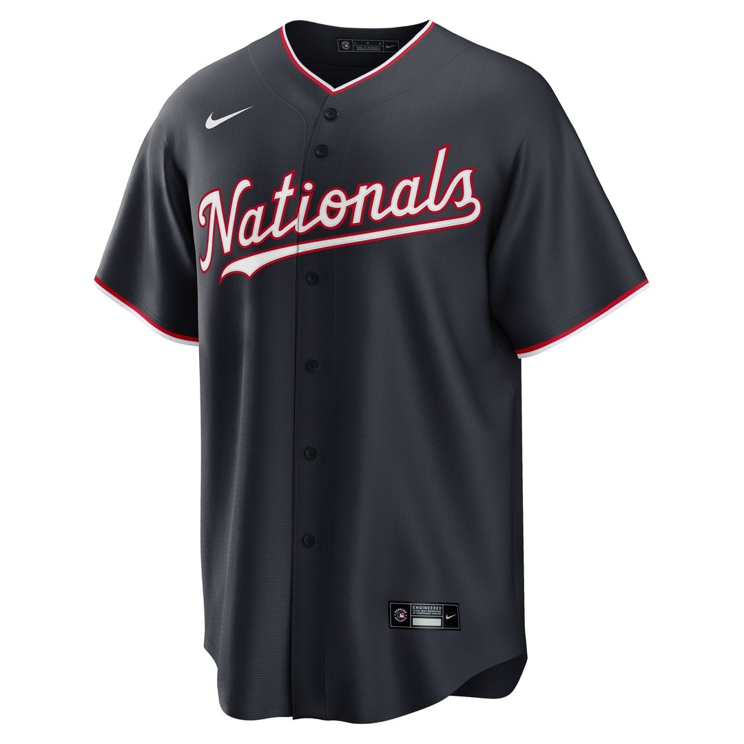 Washington Nationals Dylan Crews Alternate Replica Jersey - Navy