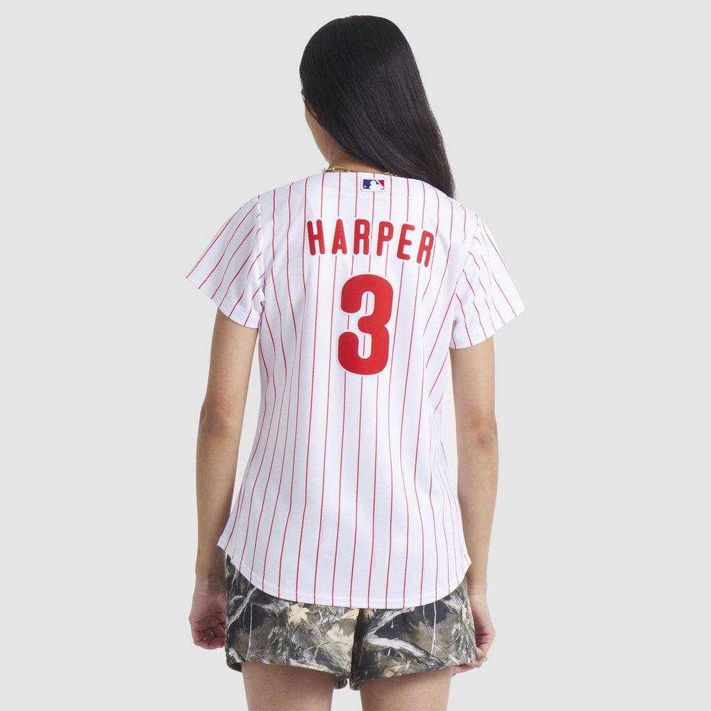 Philadelphia Phillies Bryce Harper Women's Home Replica Jersey - White