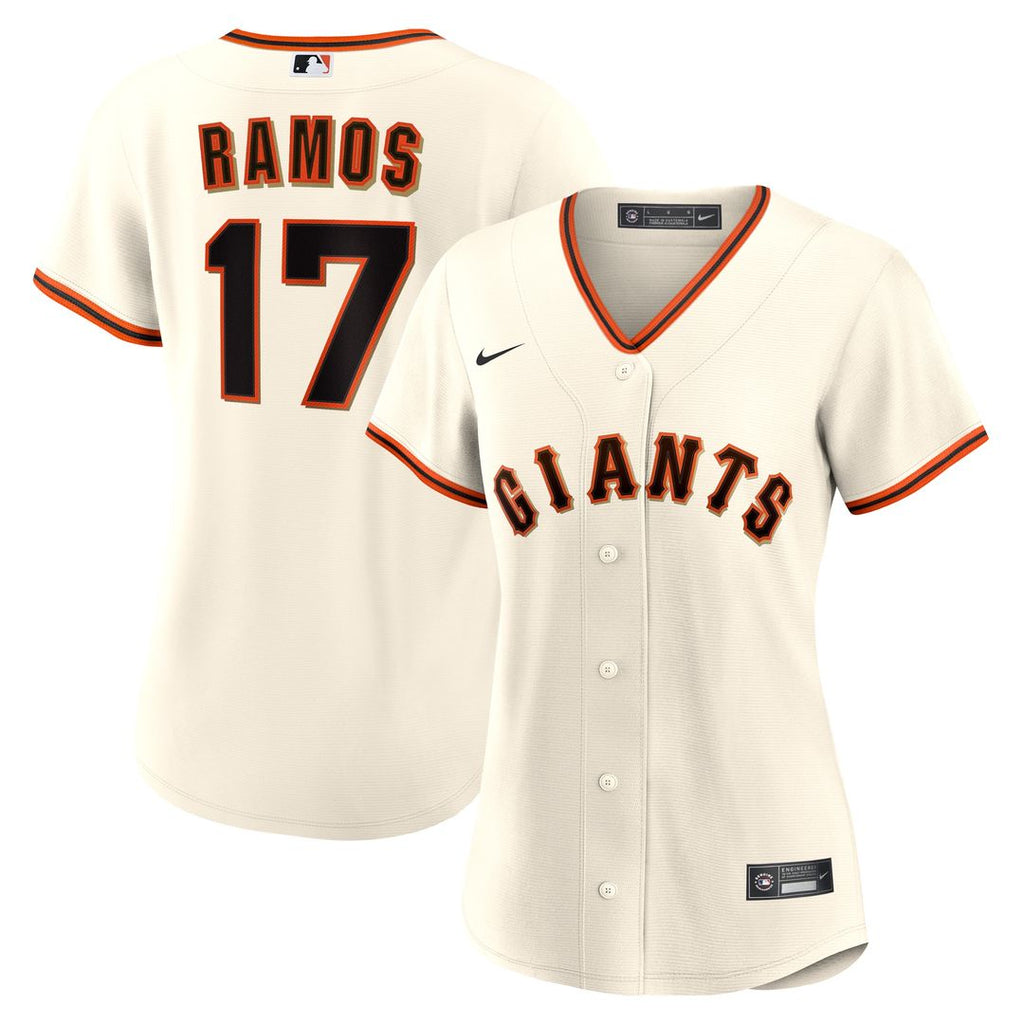 San Francisco Giants Heliot Ramos Women's Home Replica Jersey - White