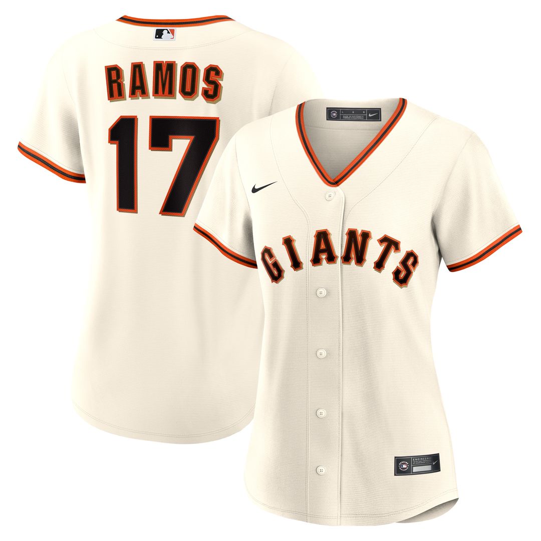 San Francisco Giants Heliot Ramos Women's Home Replica Jersey - White
