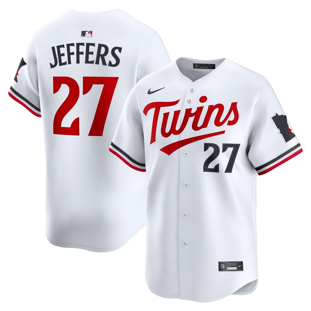 Minnesota Twins Ryan Jeffers Home Limited Jersey - White
