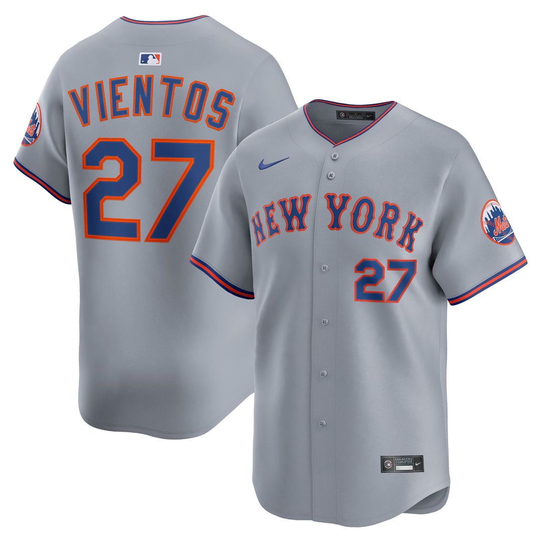 New York Mets Mark Vientos All - Star Limited Jersey - Gray