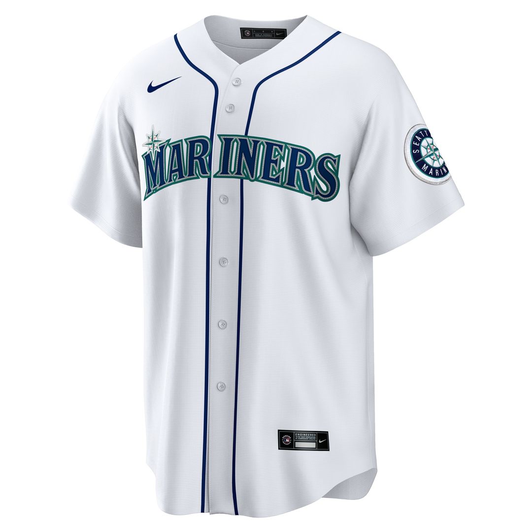 Seattle Mariners Julio Rodríguez Home Replica Jersey - White