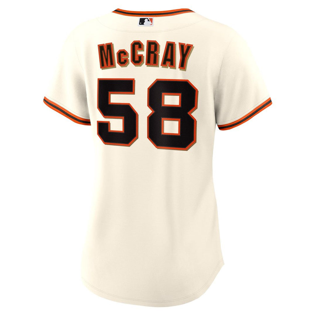 San Francisco Giants Grant McCray Women's Home Replica Jersey - Cream