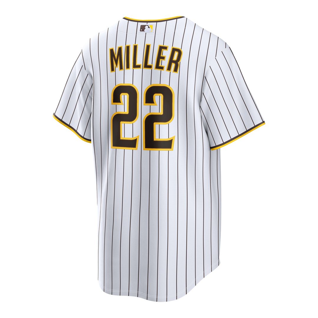San Diego Padres Mason Miller Home Replica Jersey - White