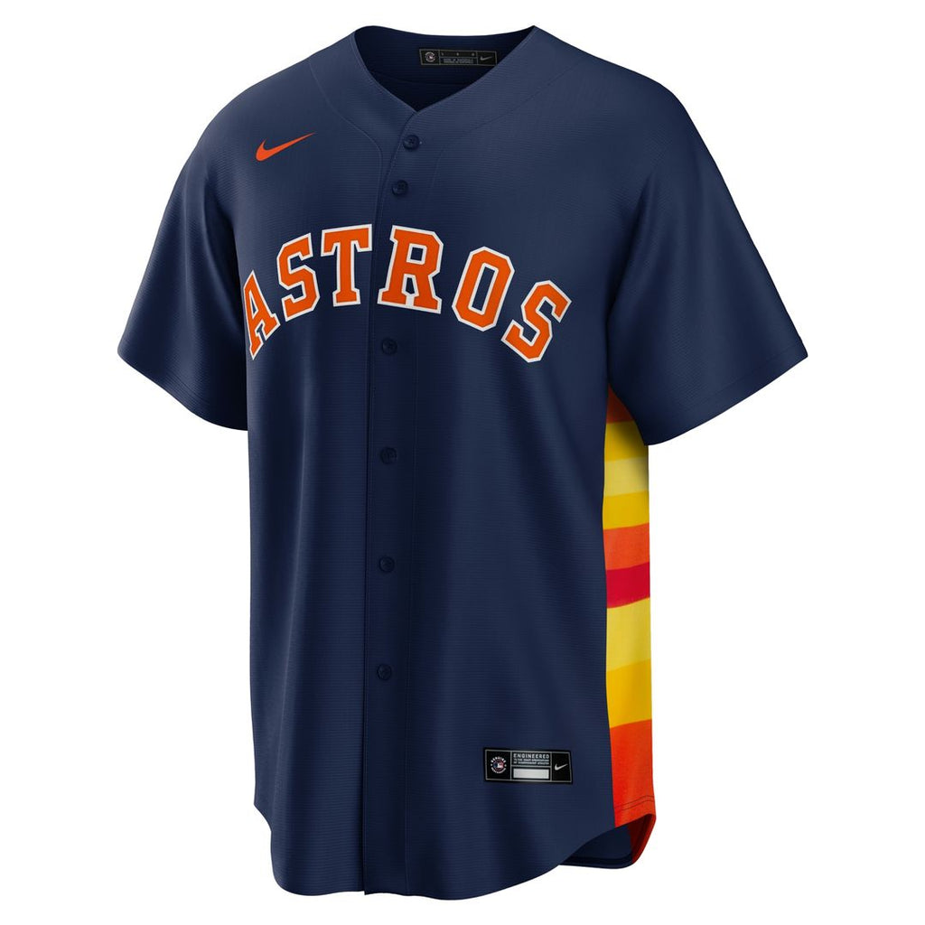Houston Astros Jose Altuve Alternate 2 Replica Jersey - Navy