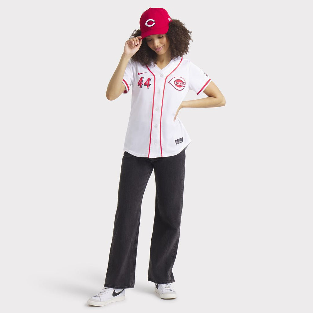 Cincinnati Reds Elly De La Cruz Women's Home Limited Jersey - White