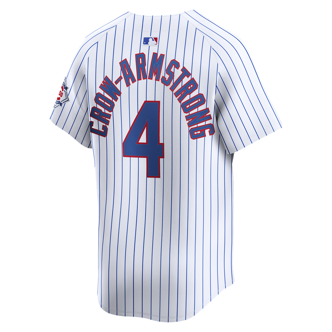 Chicago Cubs Pete Crow - Armstrong 150th Anniversary Limited Jersey - White