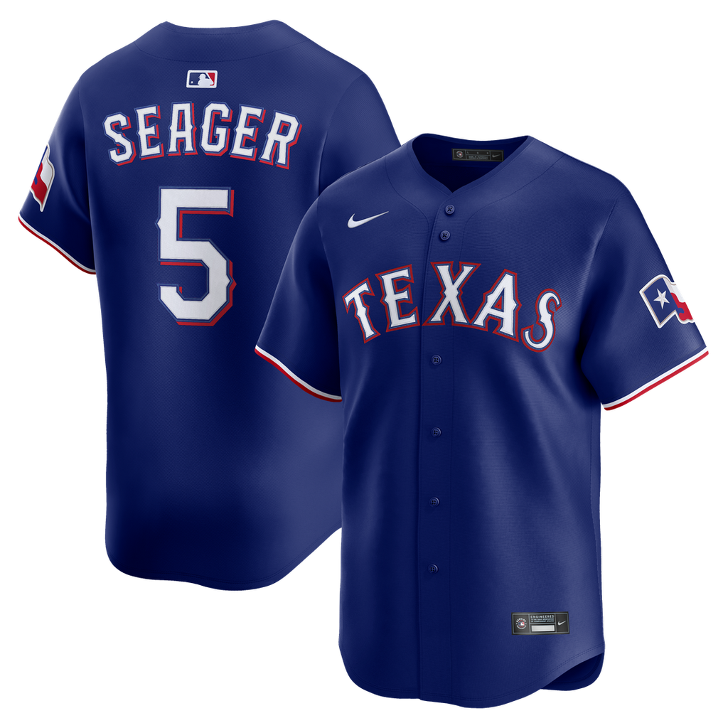 Texas Rangers Corey Seager Alternate 2 Limited Jersey - Royal
