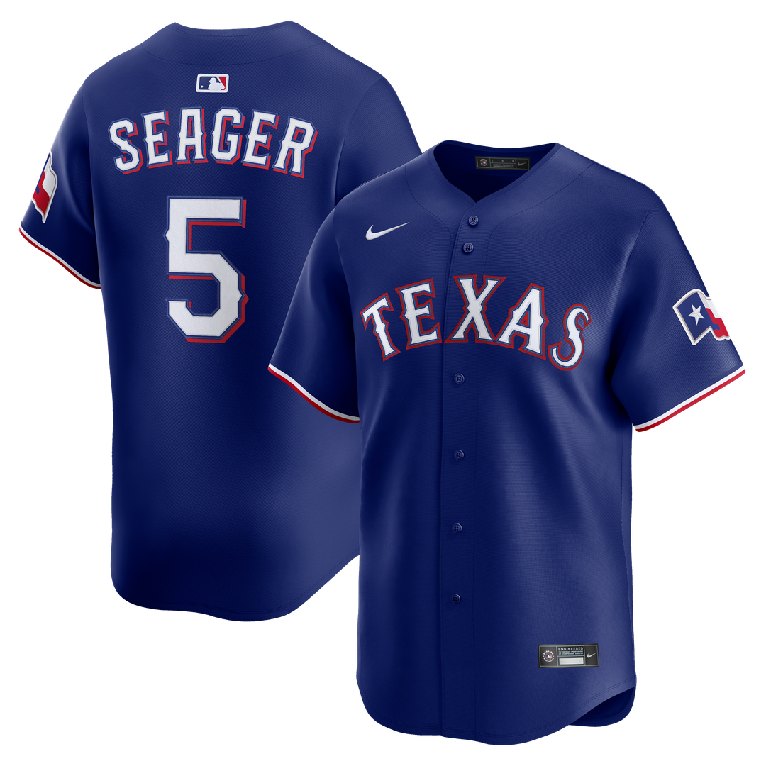 Texas Rangers Corey Seager Alternate 2 Limited Jersey - Royal