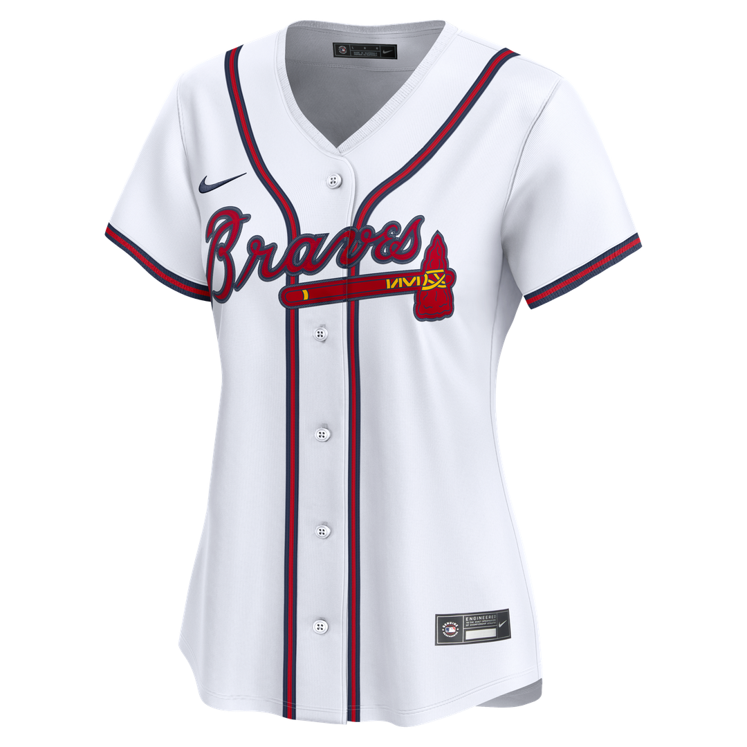 Atlanta Braves Home Women's Limited Jersey - White
