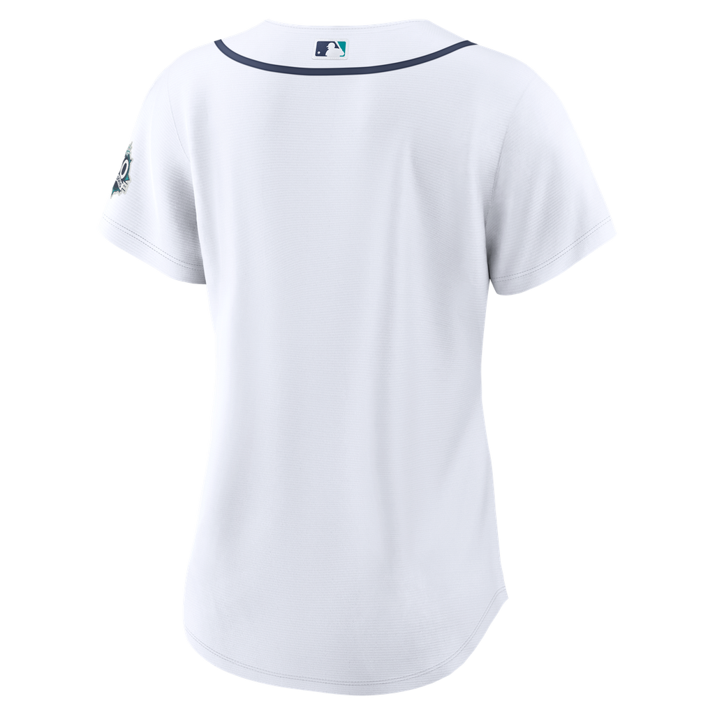 Seattle Mariners Women's Home 50th Season Stadium Jersey - White