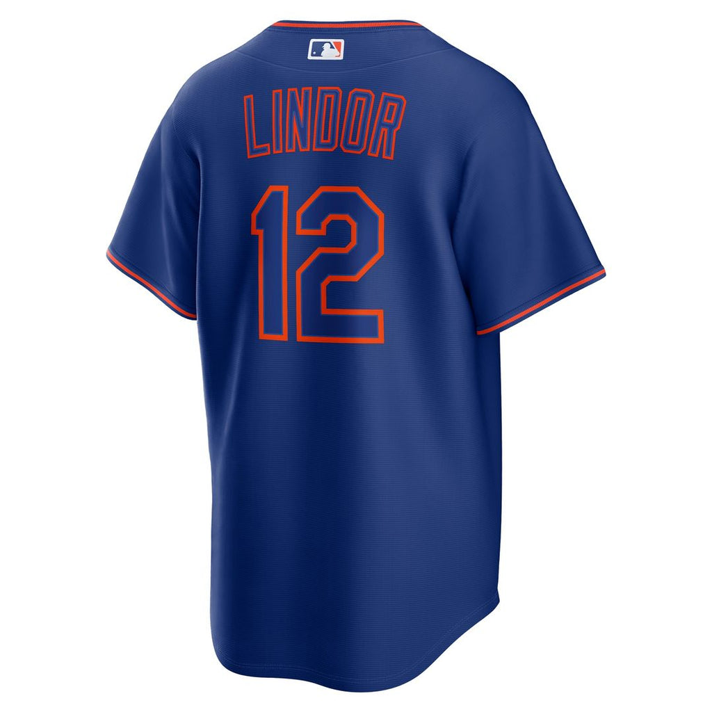 New York Mets Francisco Lindor Alternate Replica Jersey - Royal