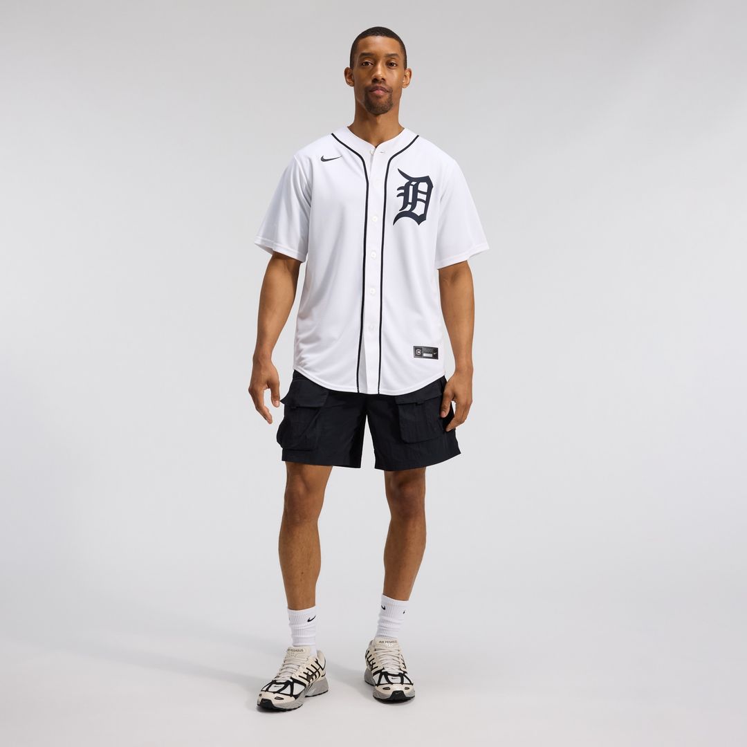Detroit Tigers Home Replica Jersey - White