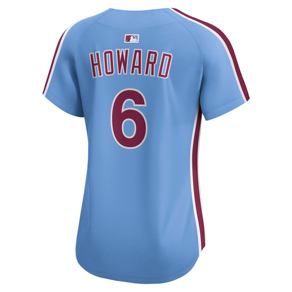 Philadelphia Phillies Ryan Howard Women's Alternate Limited Jersey - Light Blue