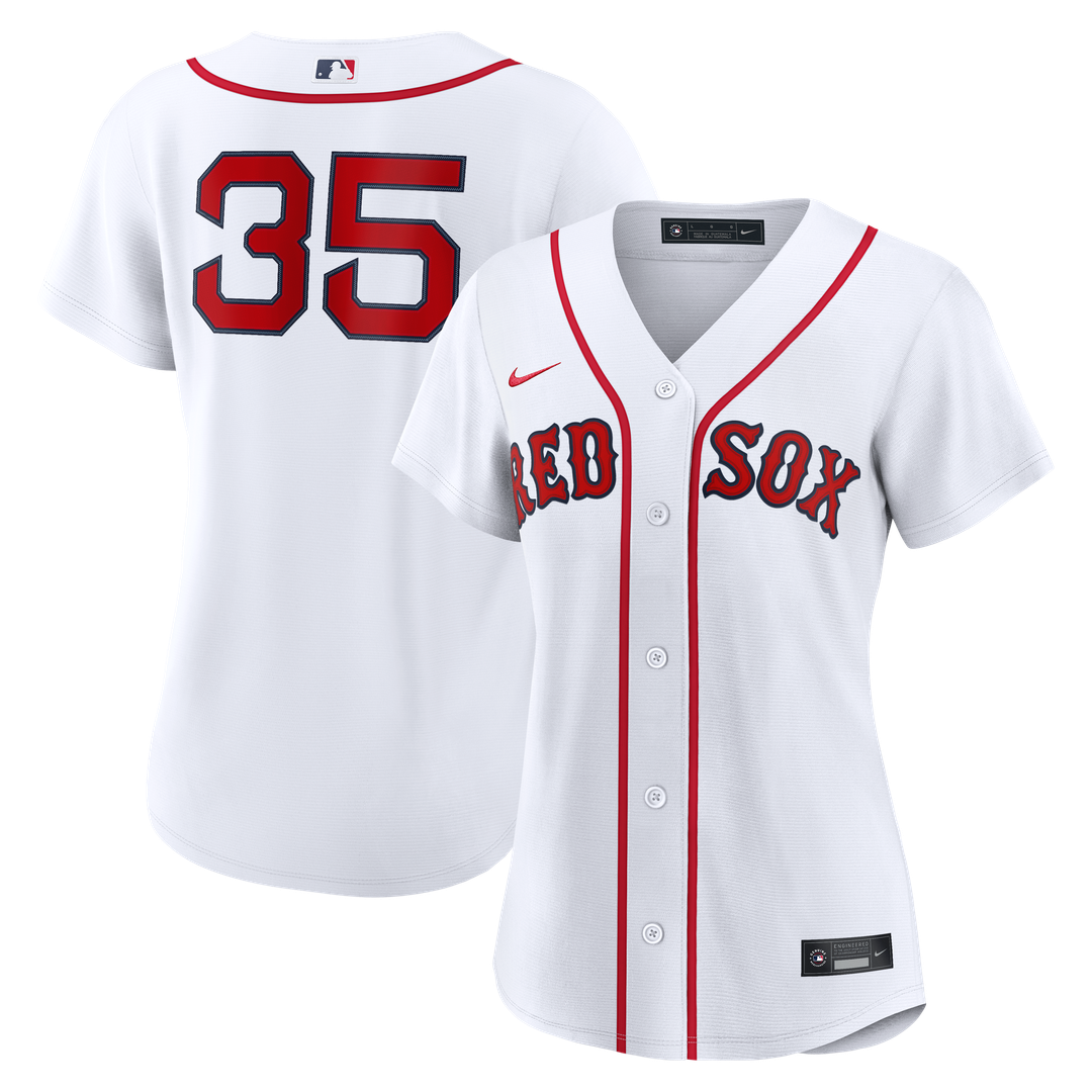 Boston Red Sox Garrett Crochet Women's Home Replica Jersey - White