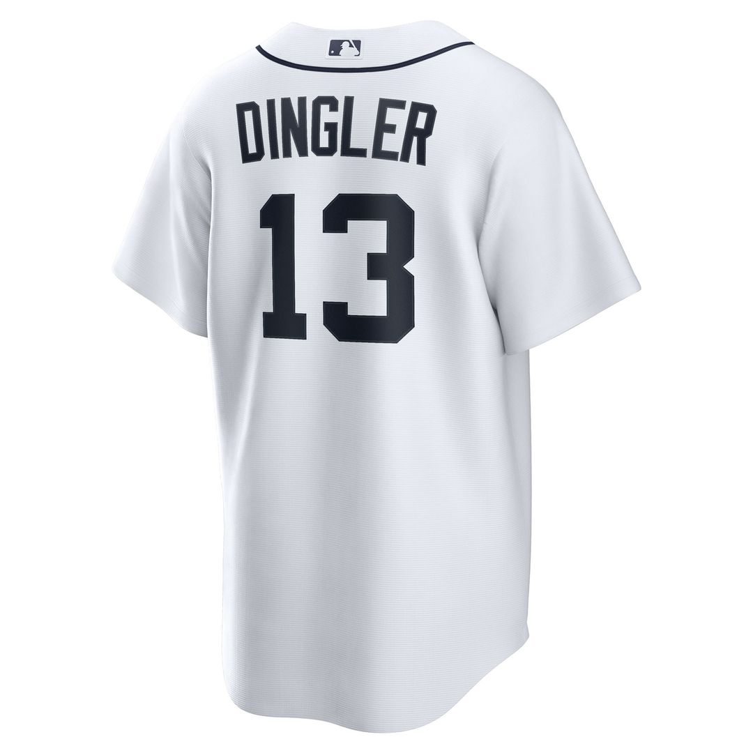 Detroit Tigers Dillon Dingler Home Replica Jersey - White