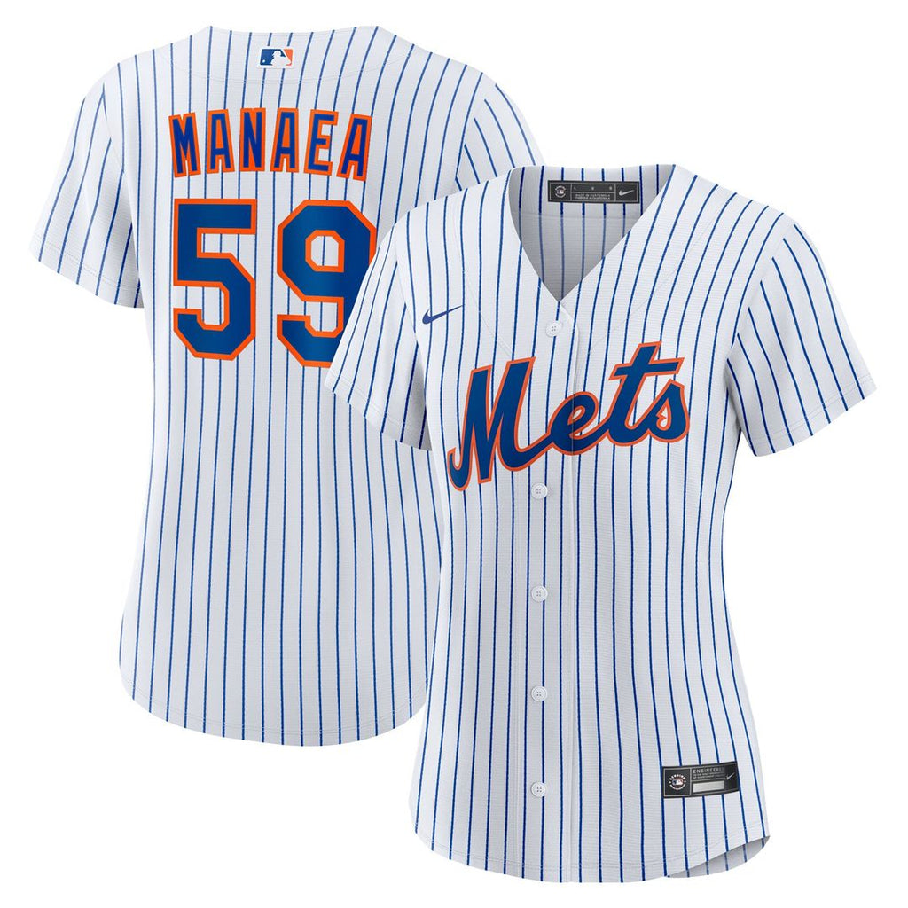 New York Mets Sean Manaea Women's Home Replica Jersey - White