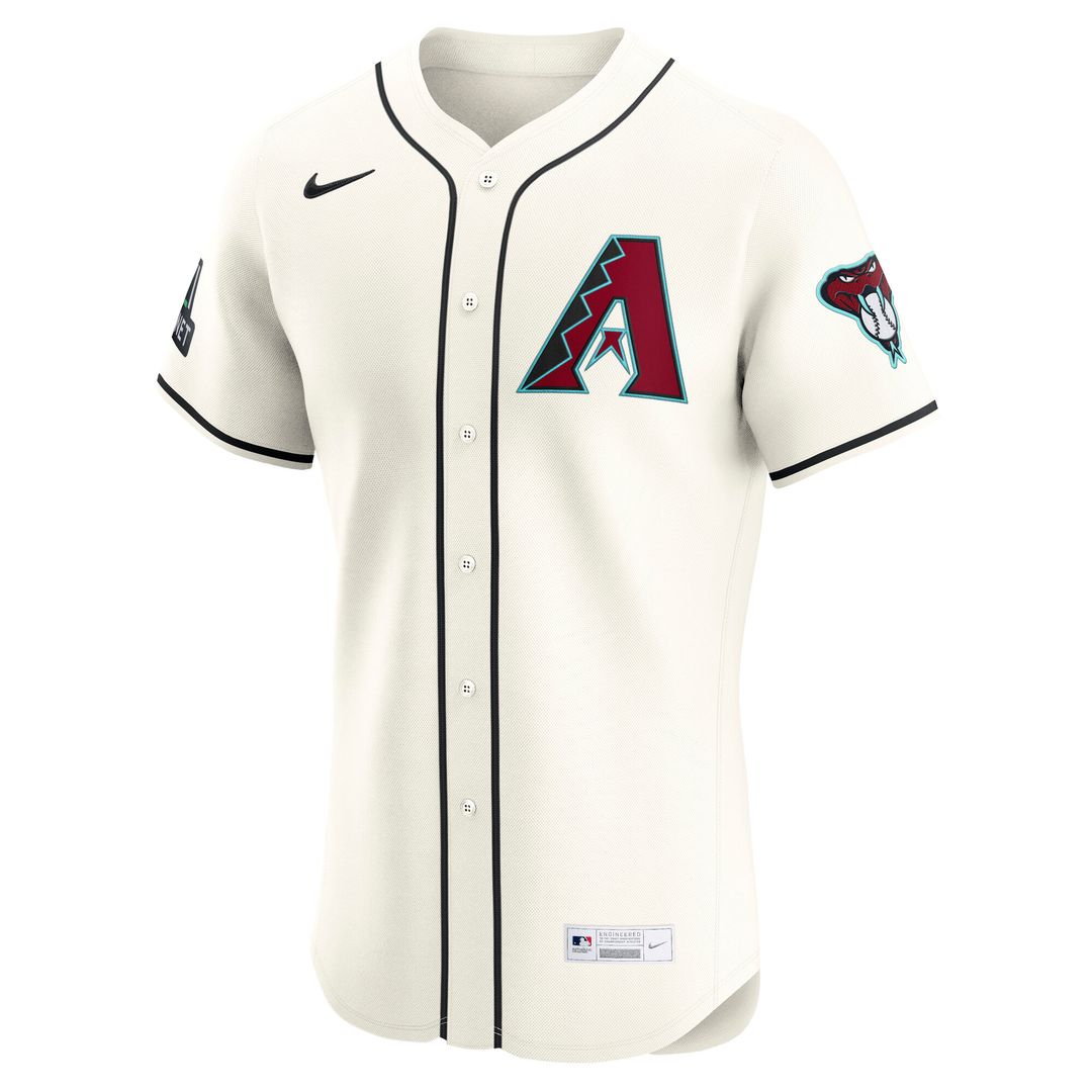 Arizona Diamondbacks Home Elite Jersey - Cream