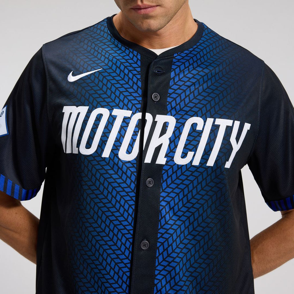 Detroit Tigers City Connect Limited Jersey - Blue