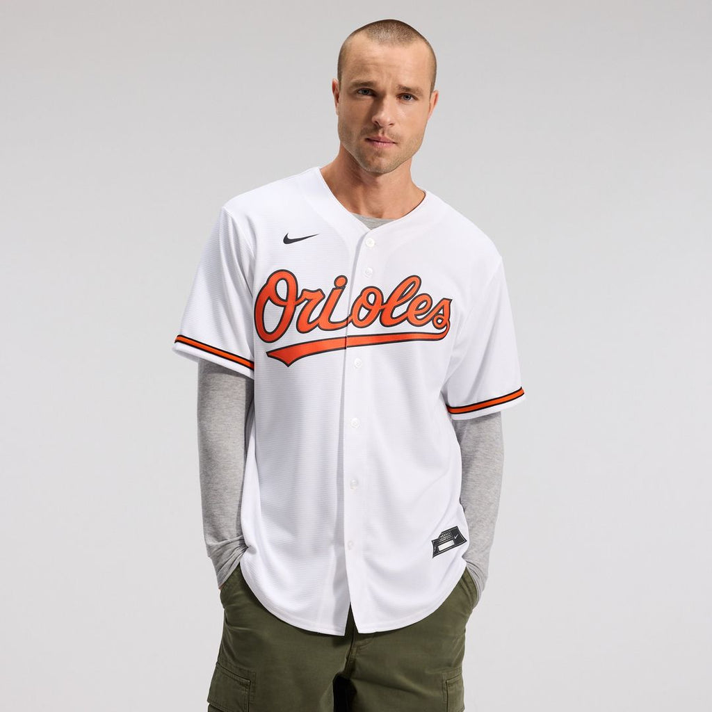 Baltimore Orioles Home Replica Team Jersey - White
