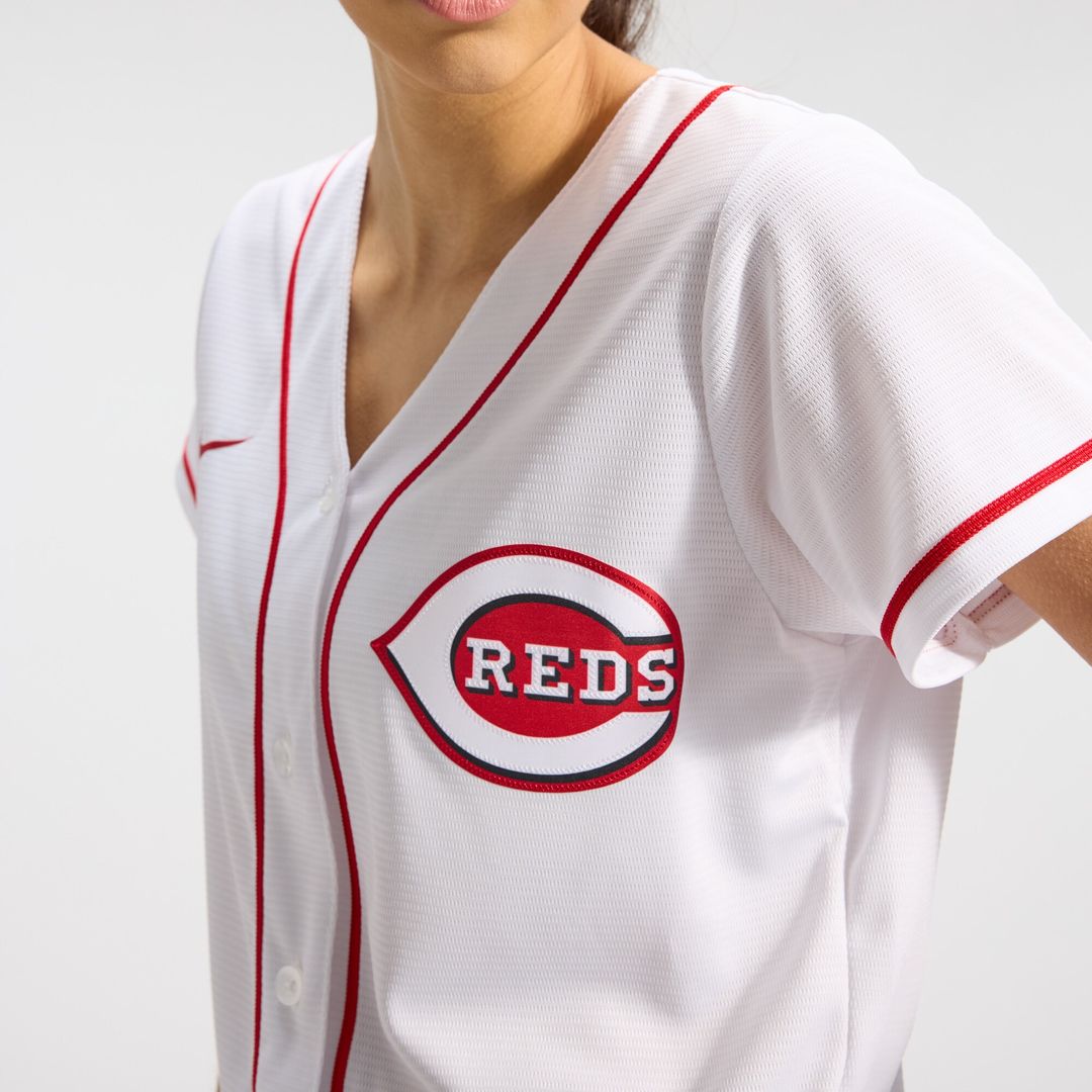 Cincinnati Reds Elly De La Cruz Women's Home Replica Jersey - White