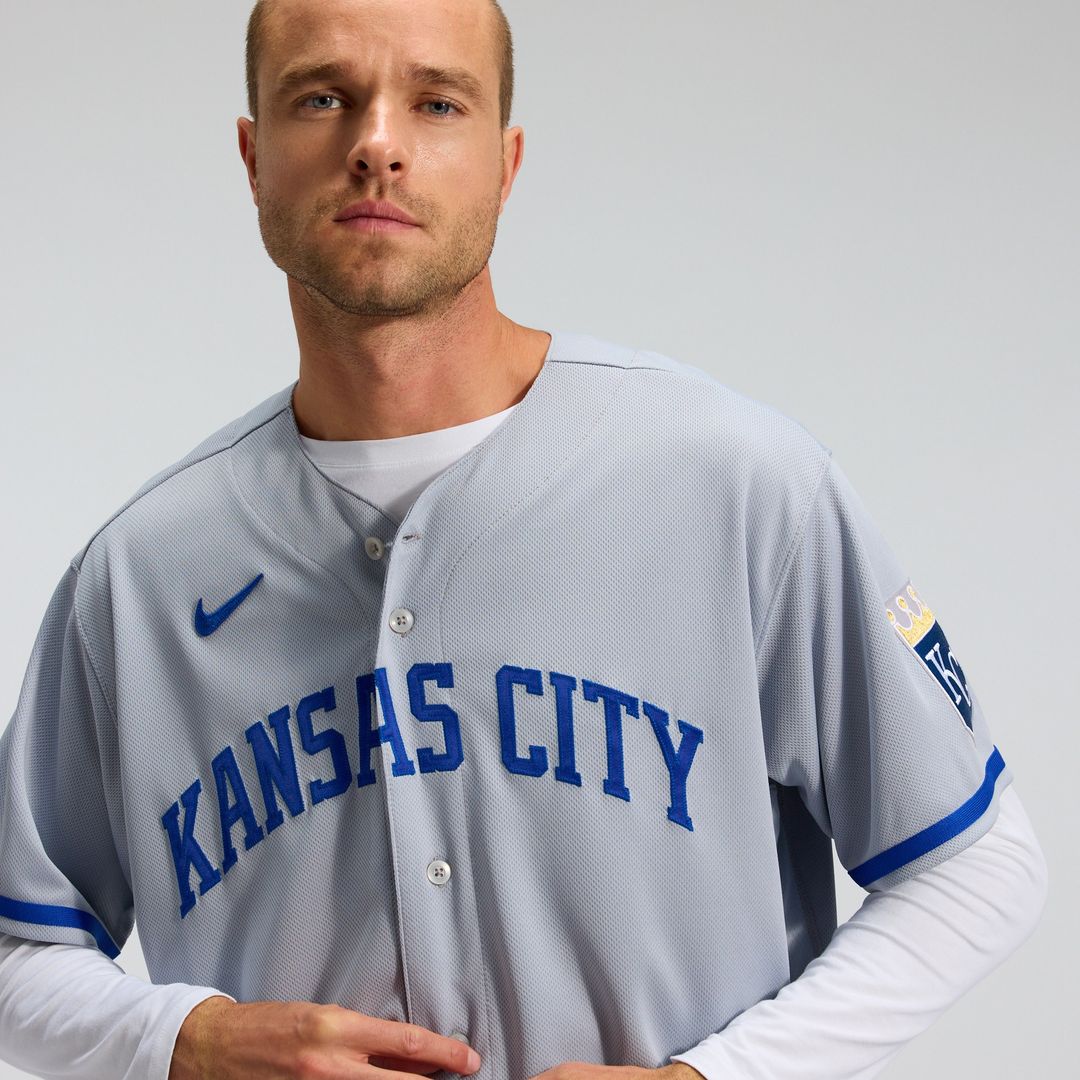 Kansas City Royals 2022 Road Authentic Jersey - Gray