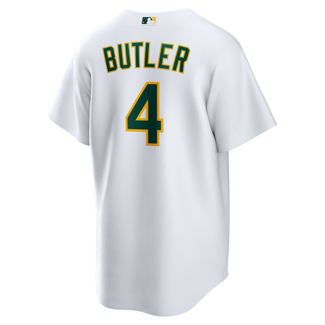 Athletics Lawrence Butler Home Replica Jersey - White