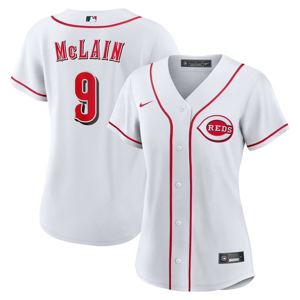 Cincinnati Reds Matt McLain Women's Home Replica Jersey - White