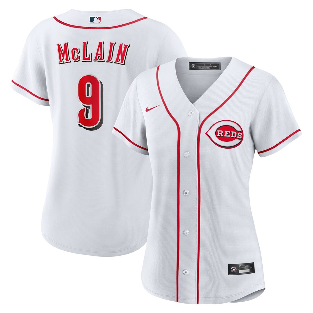 Cincinnati Reds Matt McLain Women's Home Replica Jersey - White