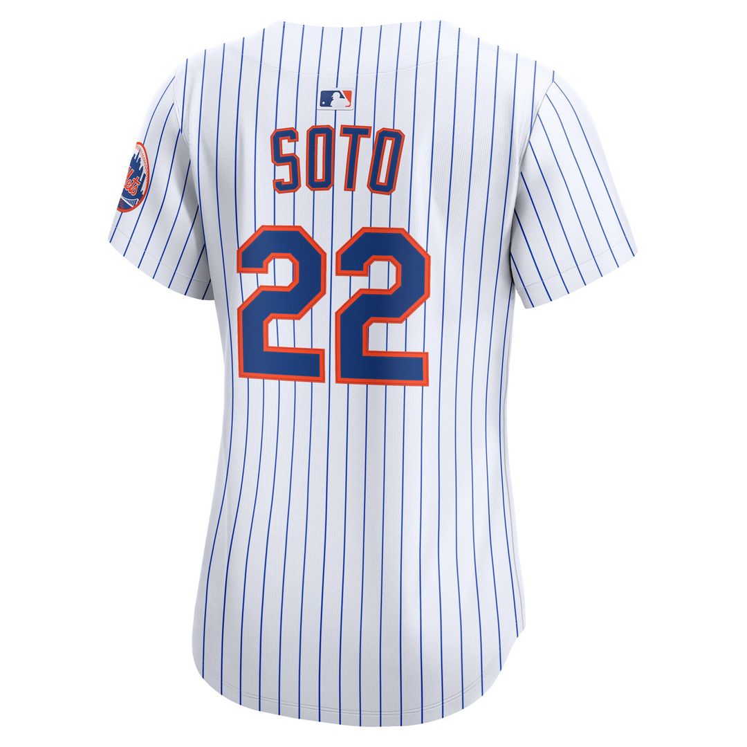 New York Mets Juan Soto Women's Home Limited Jersey - White
