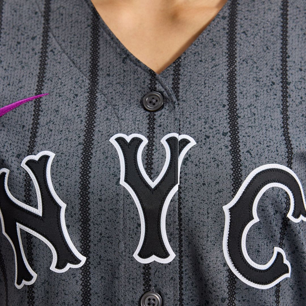 New York Mets Women's City Connect Limited Jersey - Gray