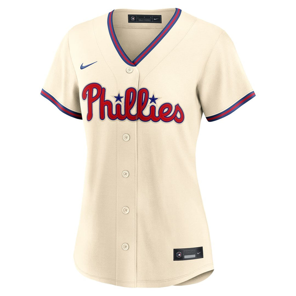 Philadelphia Phillies Bryce Harper Women's Alternate Replica Jersey - Cream